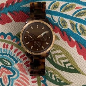 Michael Kors Tortoise Watch